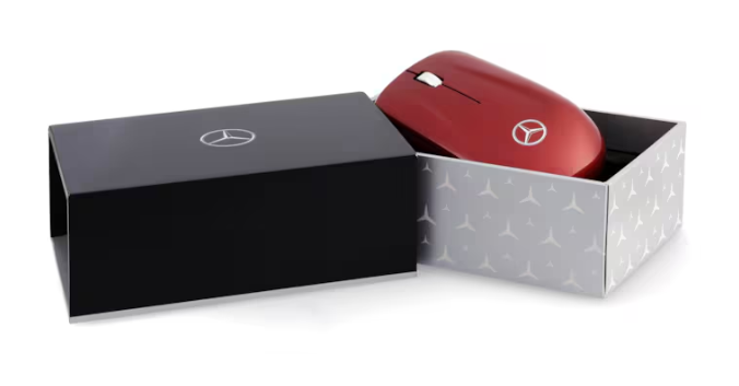 Computermaus, MANUFAKTUR, patagonienrot metallic Computermaus, MANUFAKTUR, patagonienrot metallic