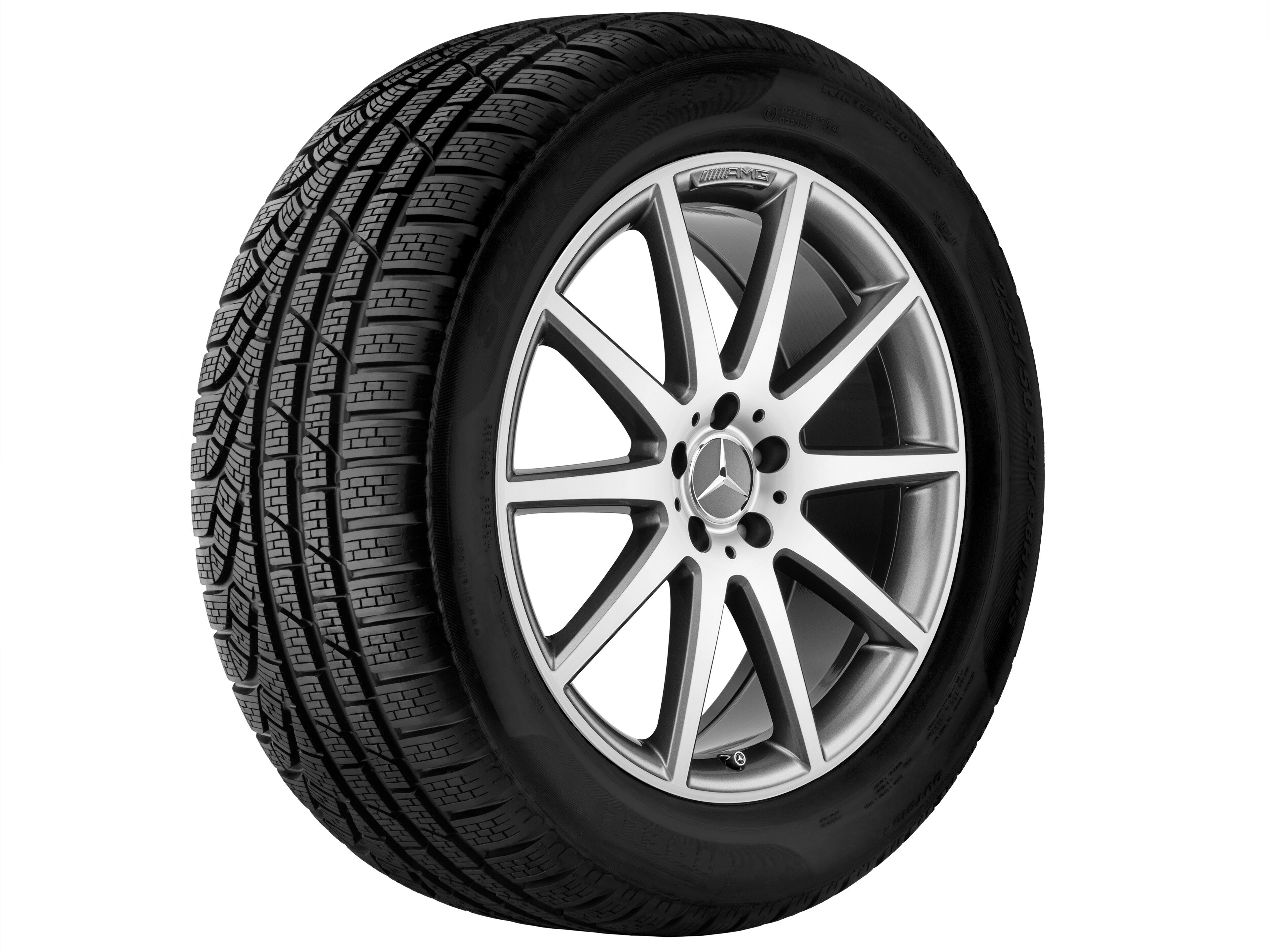 Mercedes-Benz - AMG 10-Speichen-Rad, 50,8 cm (20 Zoll) AMG 10-Speichen-Rad, 50,8 cm (20 Zoll)