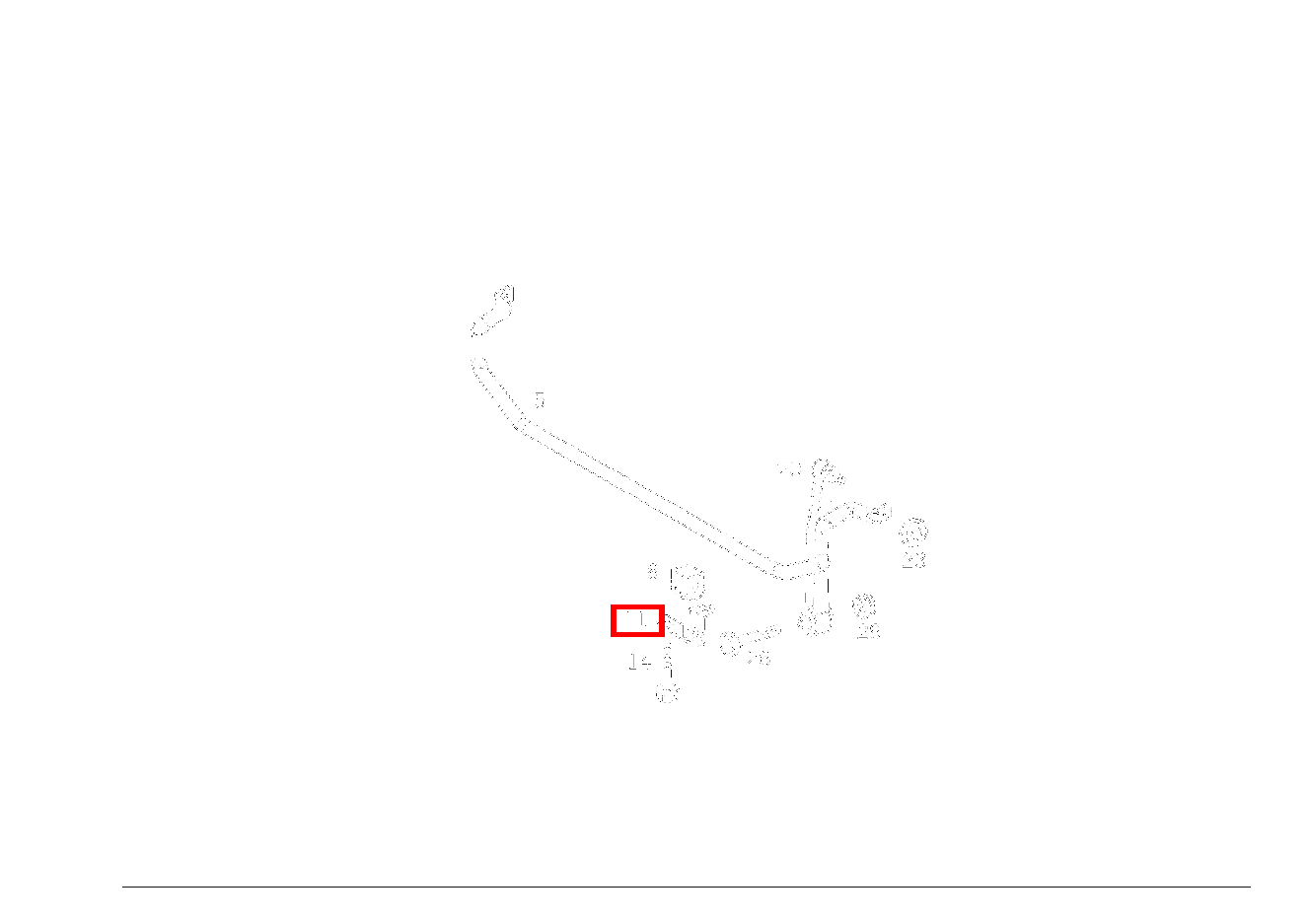 Bügel DREHSTAB AN RAHMEN,LINKS C 200 T CDI 202