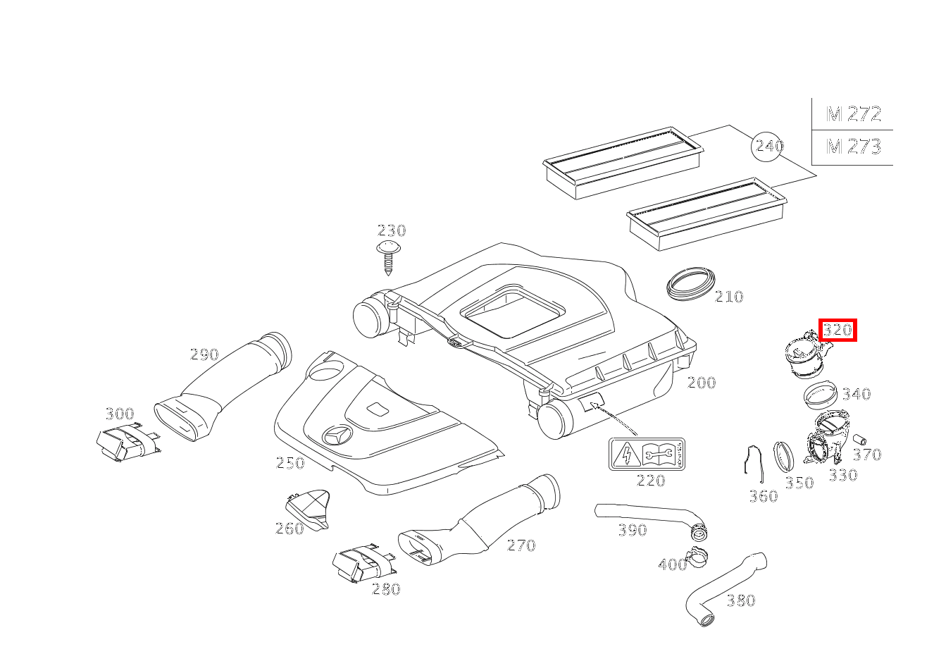 HEISSFILMLUFTMASSENSENSOR CLK 500, CLK 550 209 HEISSFILMLUFTMASSENSENSOR CLK 500, CLK 550 209