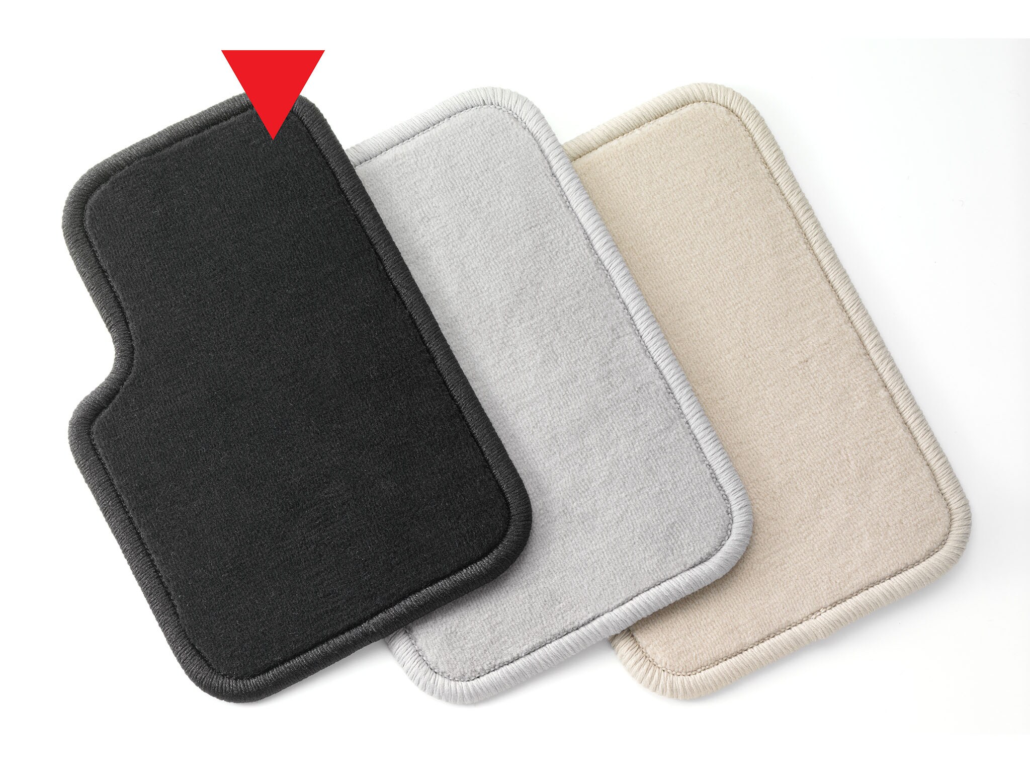 Veloursmatten, Satz komplett