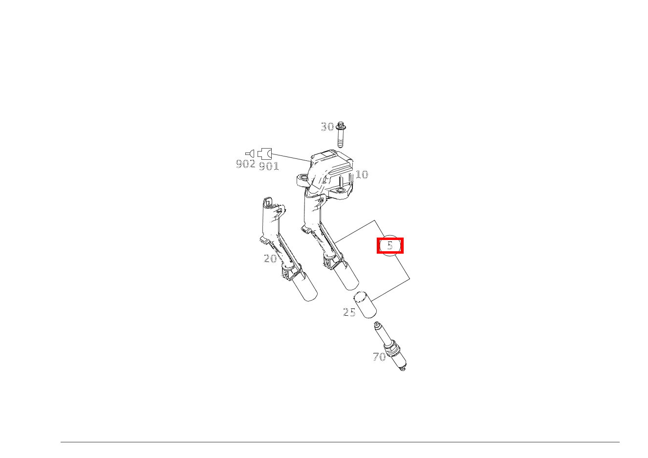 Zündspule Bosch A 180 245 Zündspule Bosch A 180 245