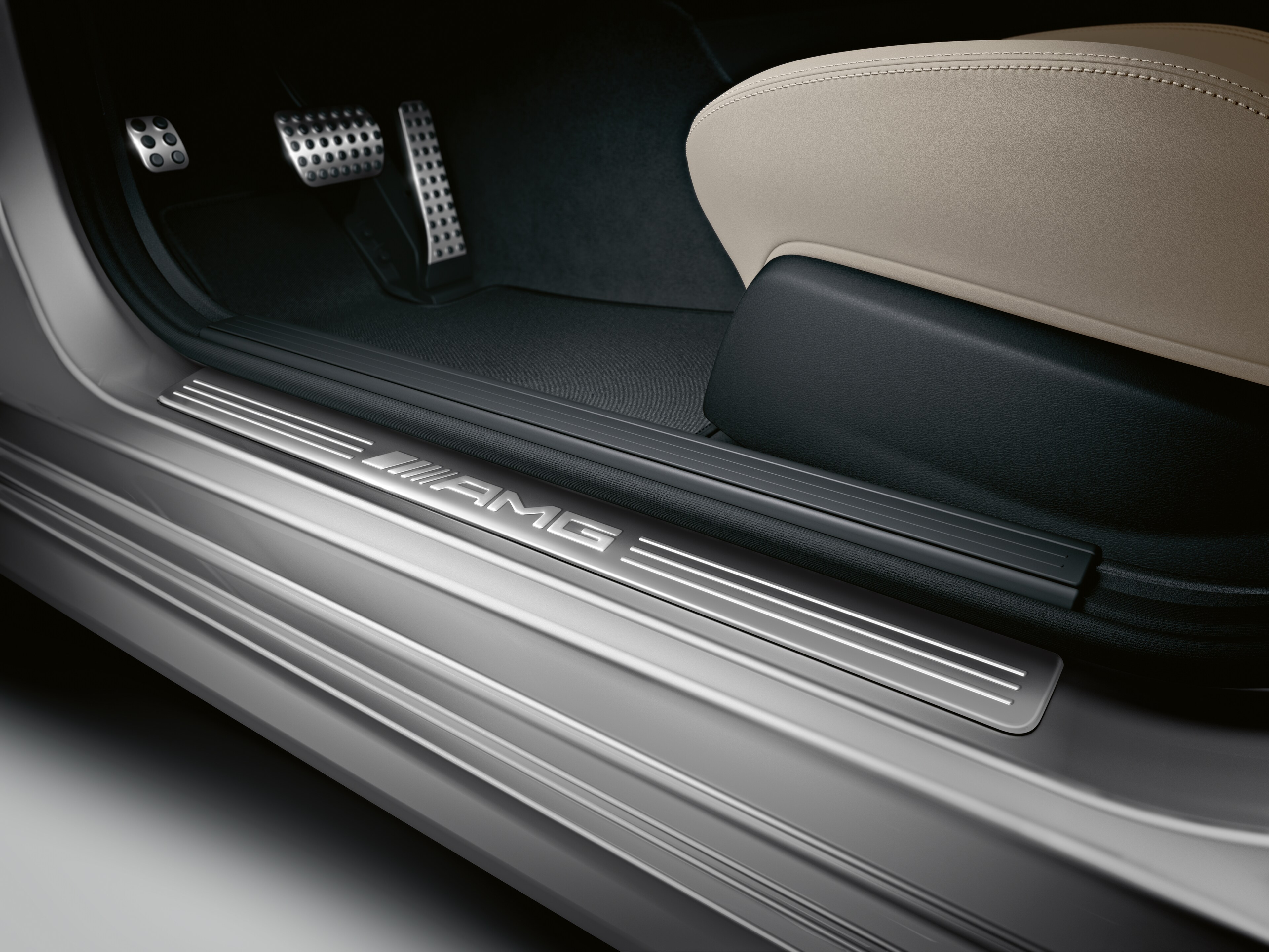 AMG Einstiegsleisten, unbeleuchtet vorne, Sat