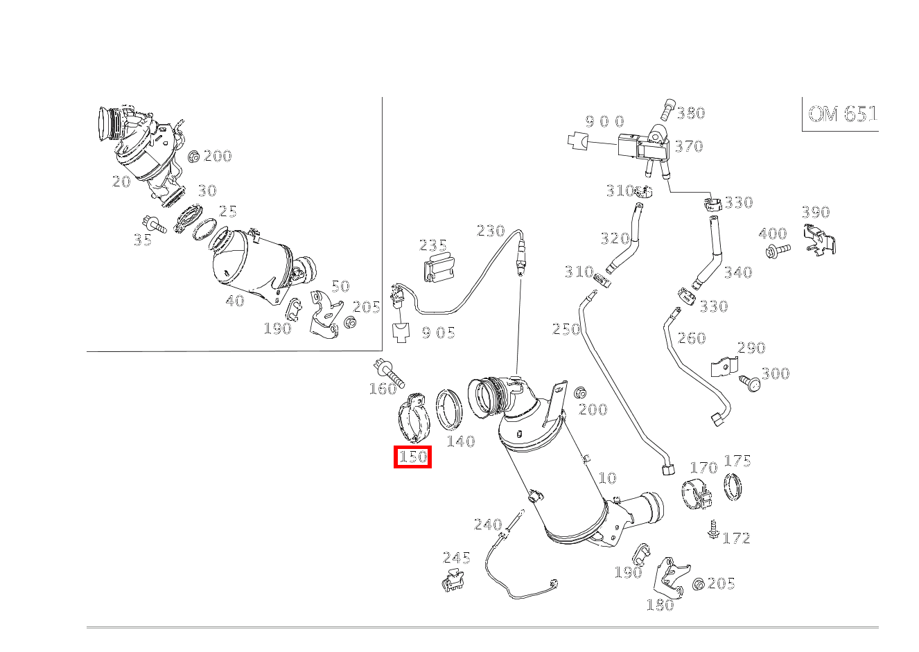 Rohrschelle Abgasanlage KATALYSATOR AN TURBOLADER CLS 250 Shooting Brake BlueTEC 4MATIC 218 Rohrschelle Abgasanlage KATALYSATOR AN TURBOLADER CLS 250 Shooting Brake BlueTEC 4MATIC 218