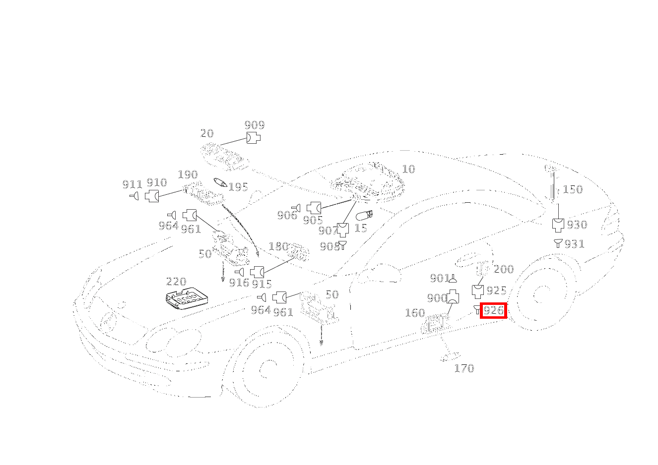 Kontaktbuchse TUERKONTAKTSCHALTER S17/1; S17/2; 0.5-0.75 MM2 SLK2.8 SL 65 AMG Roadster BCA 230 Kontaktbuchse TUERKONTAKTSCHALTER S17/1; S17/2; 0.5-0.75 MM2 SLK2.8 SL 65 AMG Roadster BCA 230