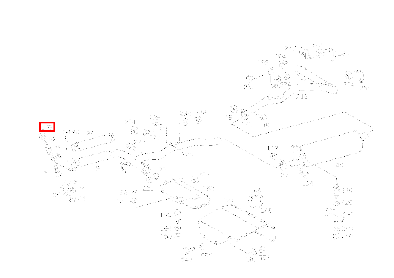 Sechskantmutter FLANSCH AN AUSPUFFKRUEMMER; M8 300 GD ST. LG 460 Sechskantmutter FLANSCH AN AUSPUFFKRUEMMER; M8 300 GD ST. LG 460
