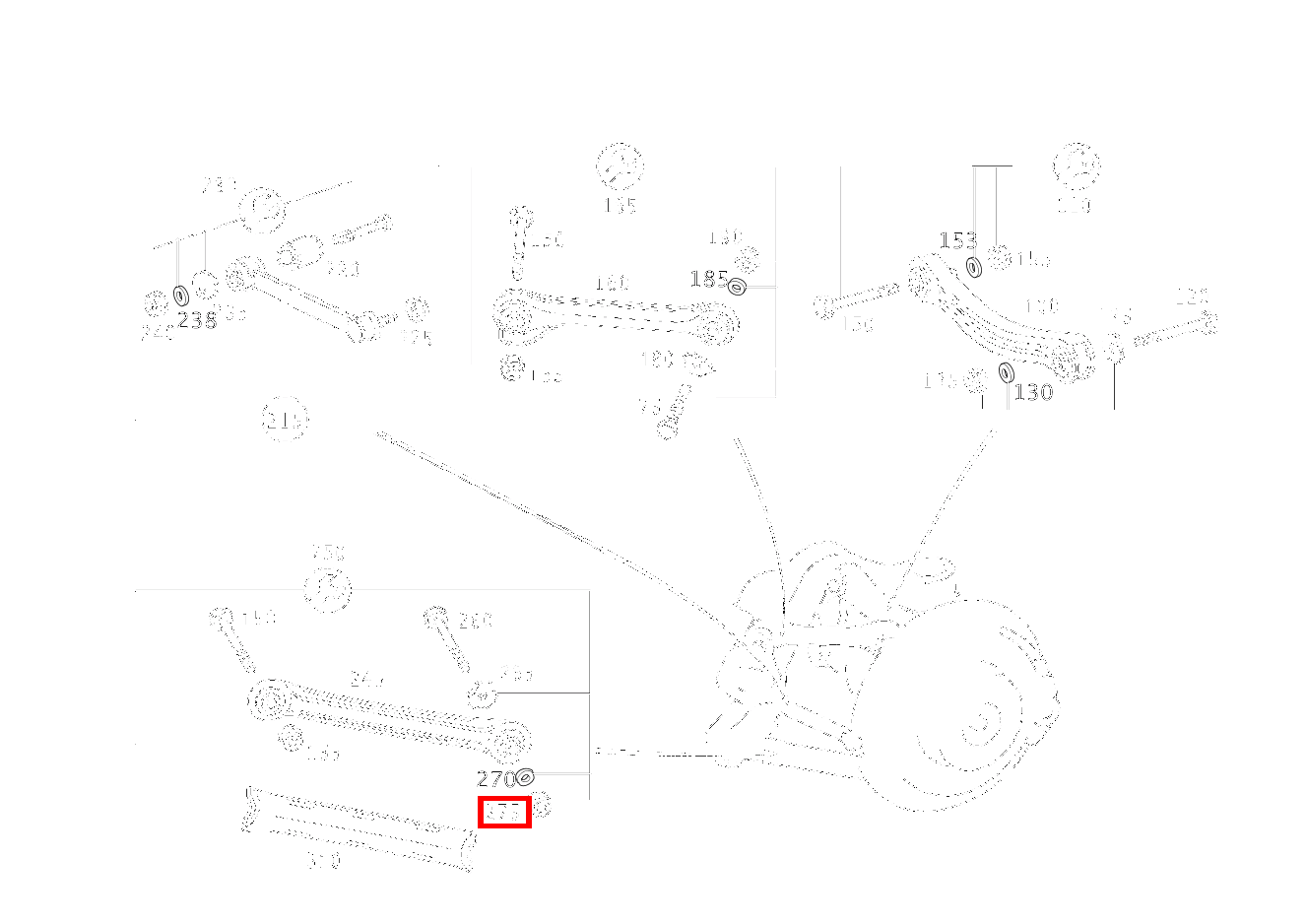 Sechskantmutter SCHUBSTREBE AN RADTRAEGER RECHTS; M12X1.5 SLK 320 AMG KOMP 170 Sechskantmutter SCHUBSTREBE AN RADTRAEGER RECHTS; M12X1.5 SLK 320 AMG KOMP 170