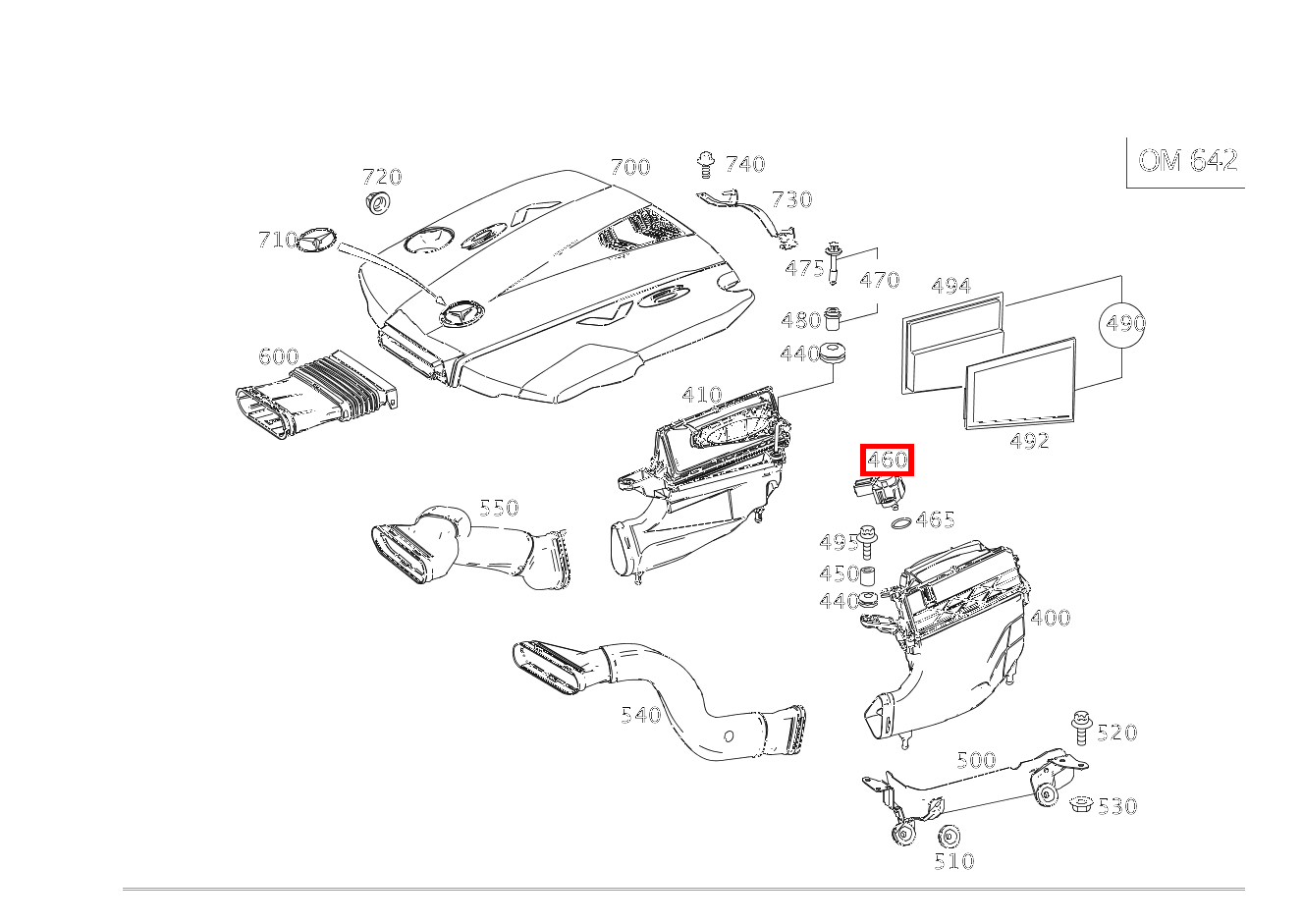 Drucksensor LUFTFILTERGEHAEUSE LINKS EQC 400 4MATIC 293 Drucksensor LUFTFILTERGEHAEUSE LINKS EQC 400 4MATIC 293