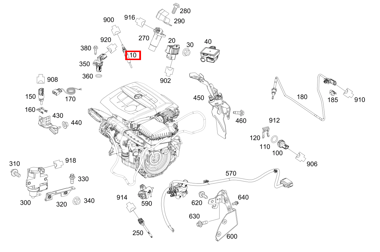 Glühkerze B180CDI 246