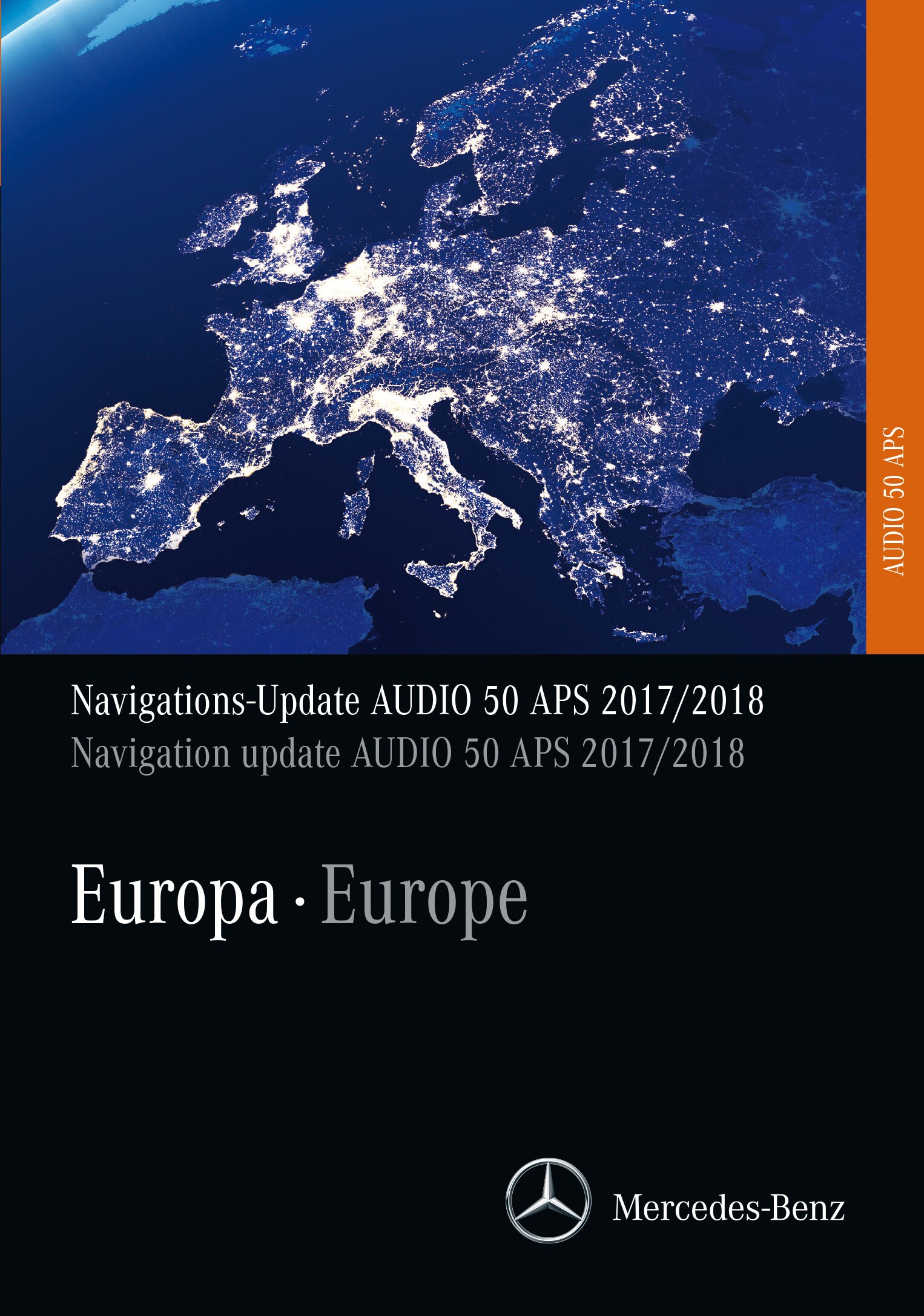 Mercedes-Benz - Navigations-Update, Audio 50 APS, Europa, Version Navigations-Update, Audio 50 APS, Europa, Version