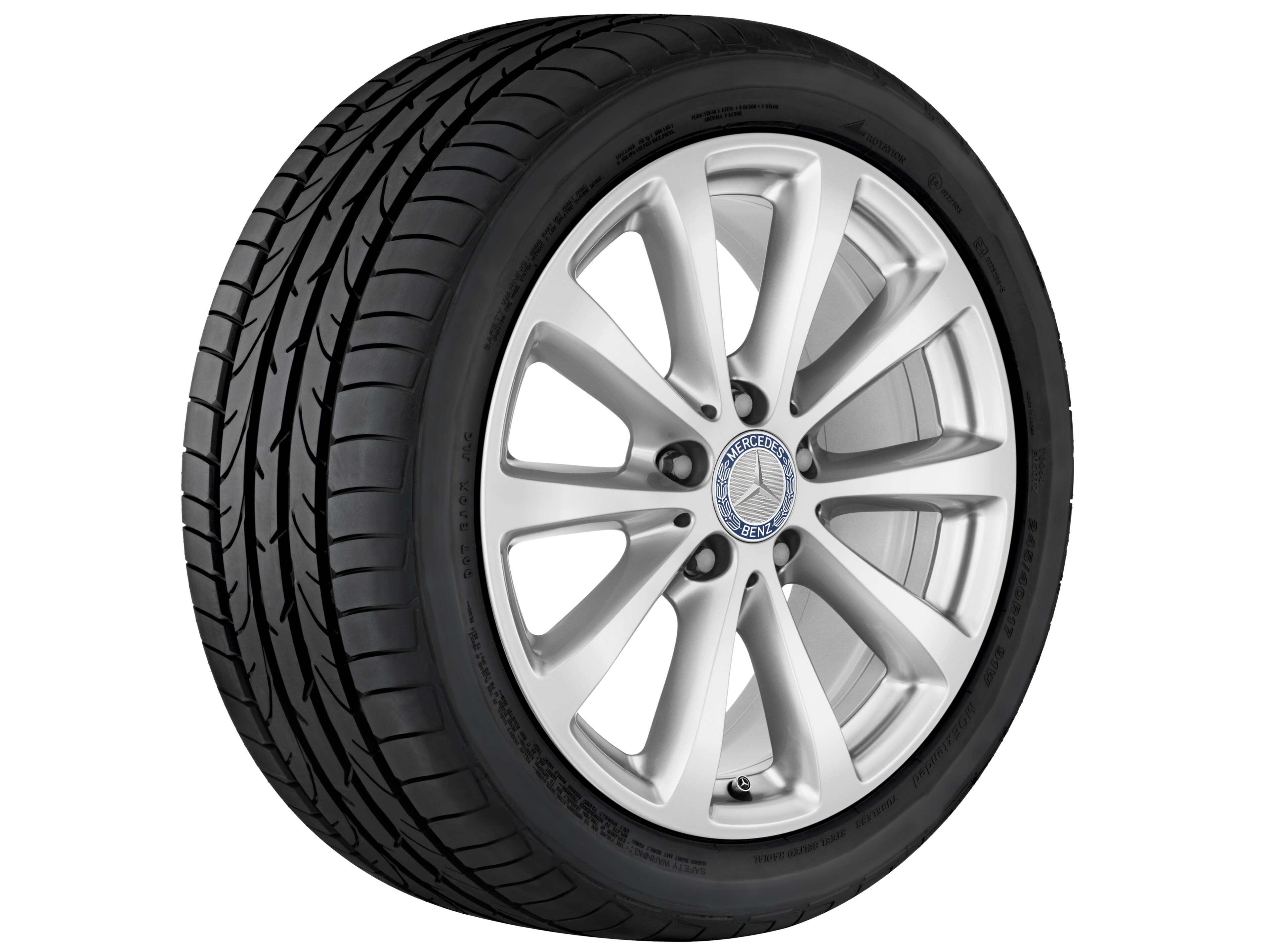 Mercedes-Benz - Basecap, Baumwolle blau-schwarz Basecap, Baumwolle blau-schwarz