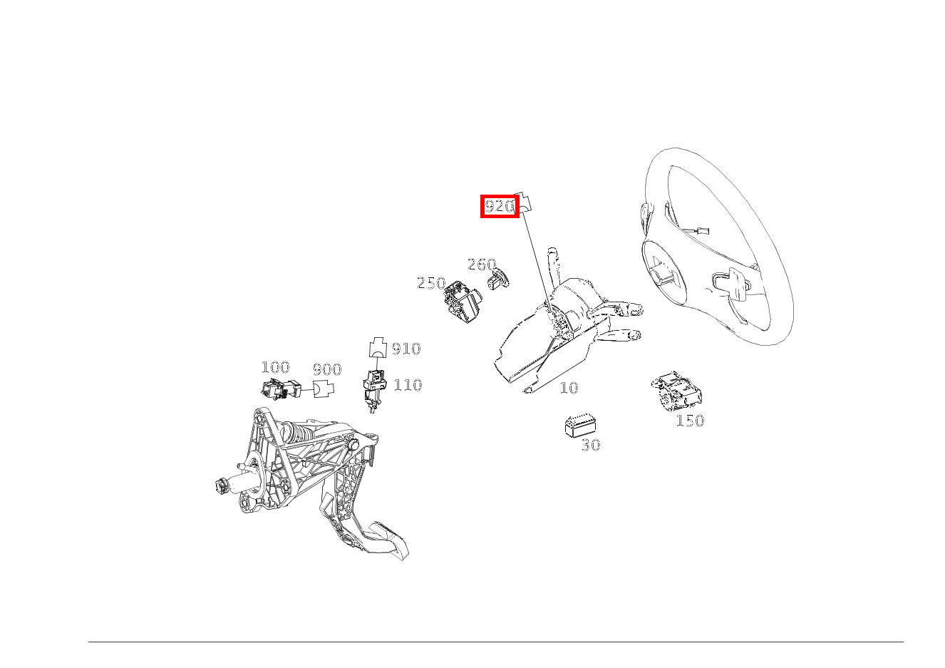 Verriegelung PLOMBE TO A 204 545 04 26 B200 NGD 242 Verriegelung PLOMBE TO A 204 545 04 26 B200 NGD 242