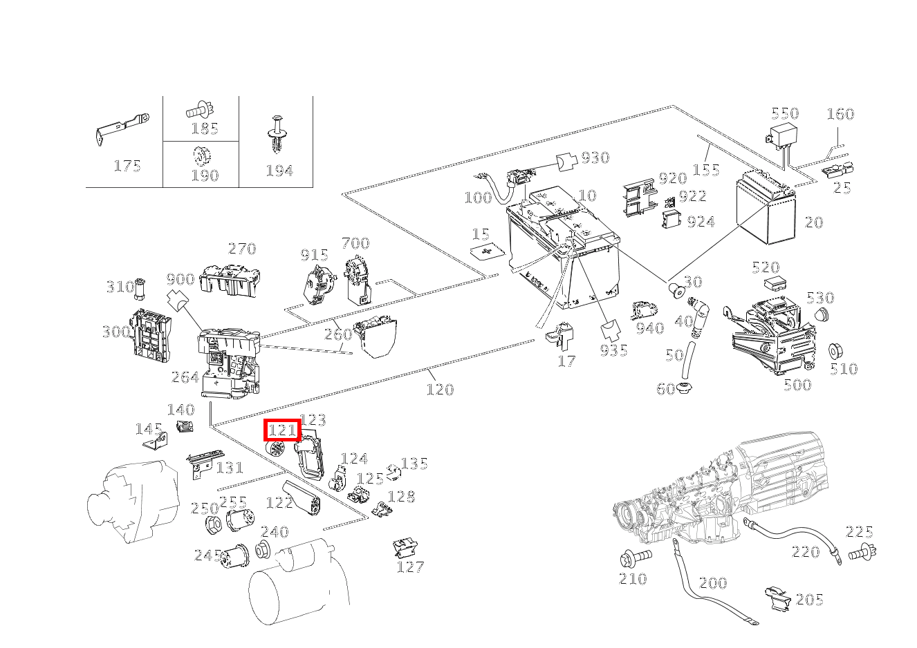 Gummiring C 180 KOMPRESSOR T-Modell BlueEFFICIENCY 240 Gummiring C 180 KOMPRESSOR T-Modell BlueEFFICIENCY 240