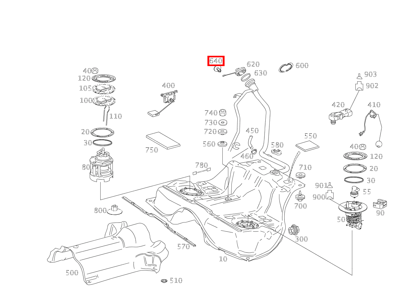 Spreizniet BEFESTIGUNG TANKVERSCHLUSS; 5.2 MM S 550 Limousine lang BCA 221 Spreizniet BEFESTIGUNG TANKVERSCHLUSS; 5.2 MM S 550 Limousine lang BCA 221