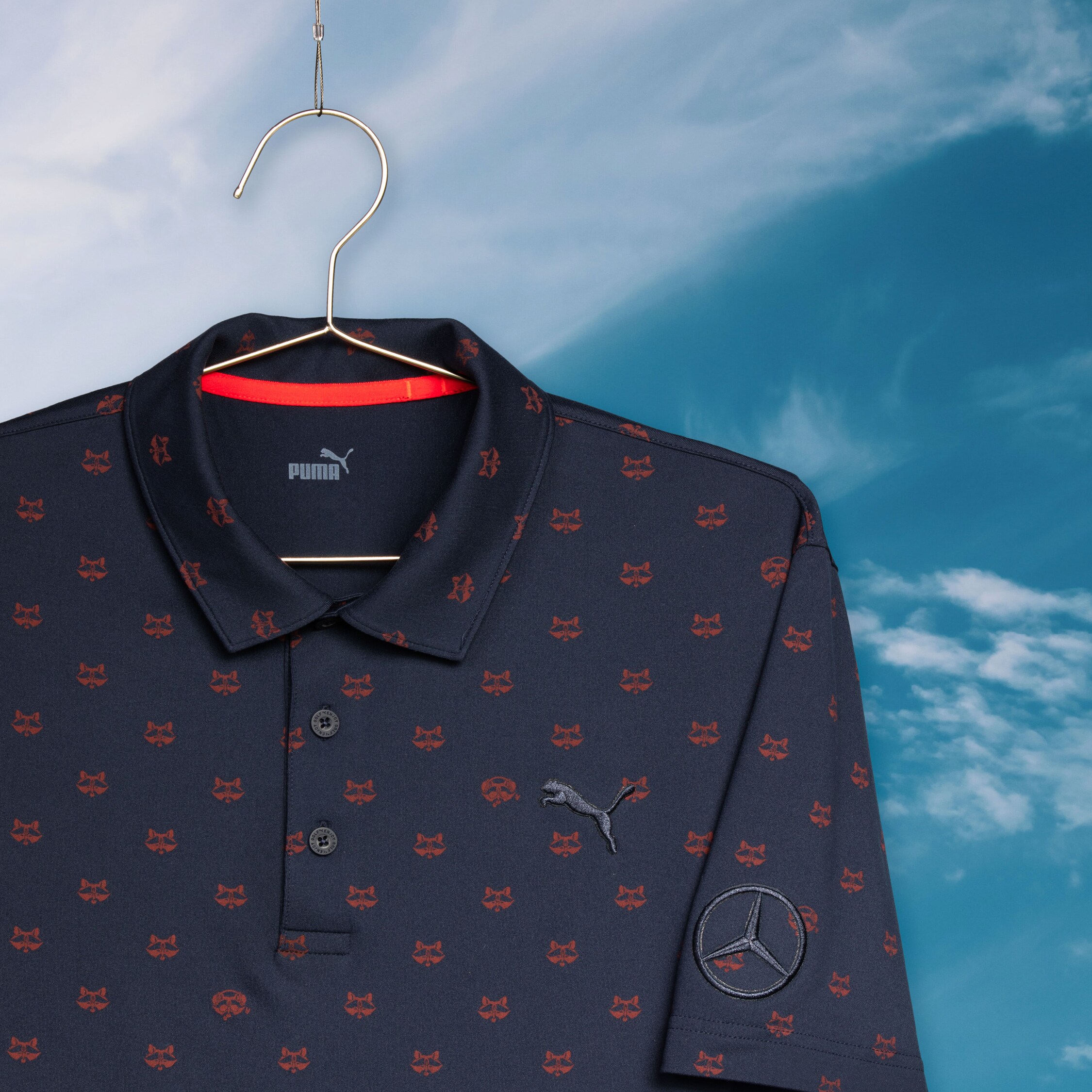 Mercedes-Benz - Men's golf polo shirt (Details) Men's golf polo shirt (Details)