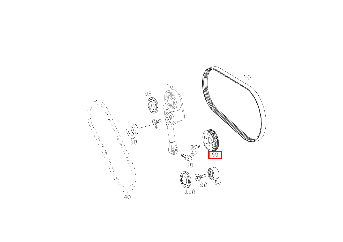 Riemenscheibe UMLENKROLLE G 300 CDI/4X4/3428 Lang 461 Riemenscheibe UMLENKROLLE G 300 CDI/4X4/3428 Lang 461
