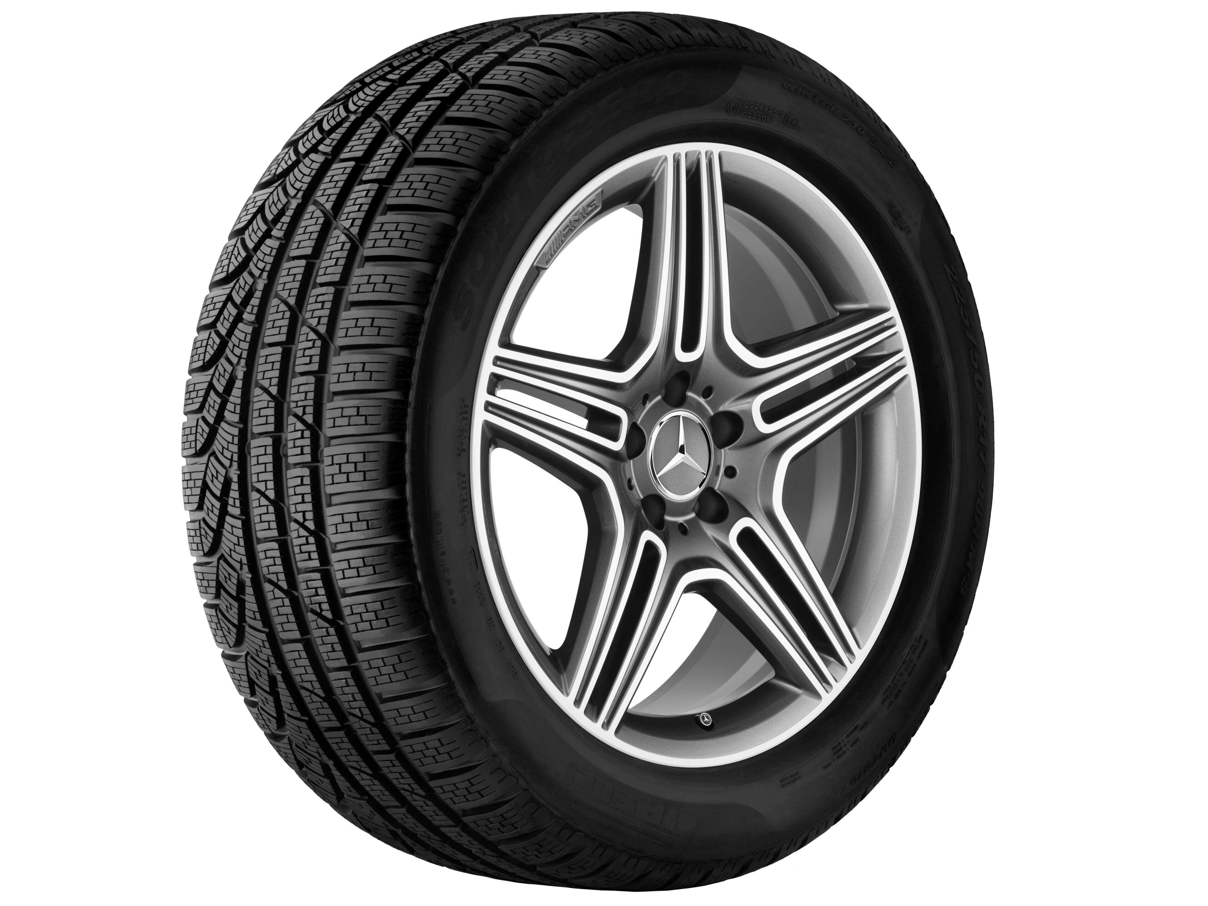 AMG 5-Doppelspeichen-Rad, 48,3 cm (19 Zoll)