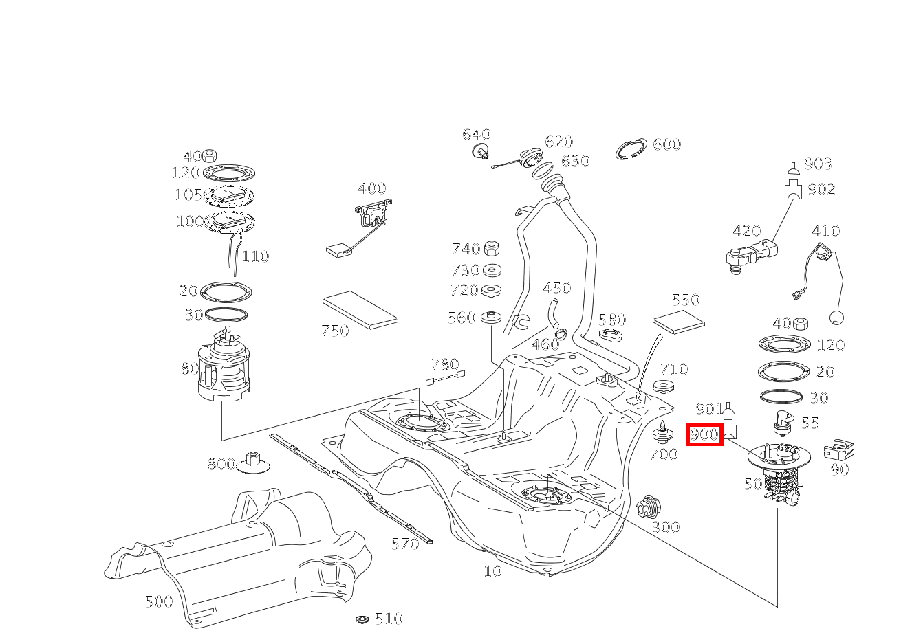 Stecker KRAFTSTOFFPUMPE M3/3; 7-PIN SLK2.8, MLK1.2 S 550 Limousine lang BCA 221 Stecker KRAFTSTOFFPUMPE M3/3; 7-PIN SLK2.8, MLK1.2 S 550 Limousine lang BCA 221
