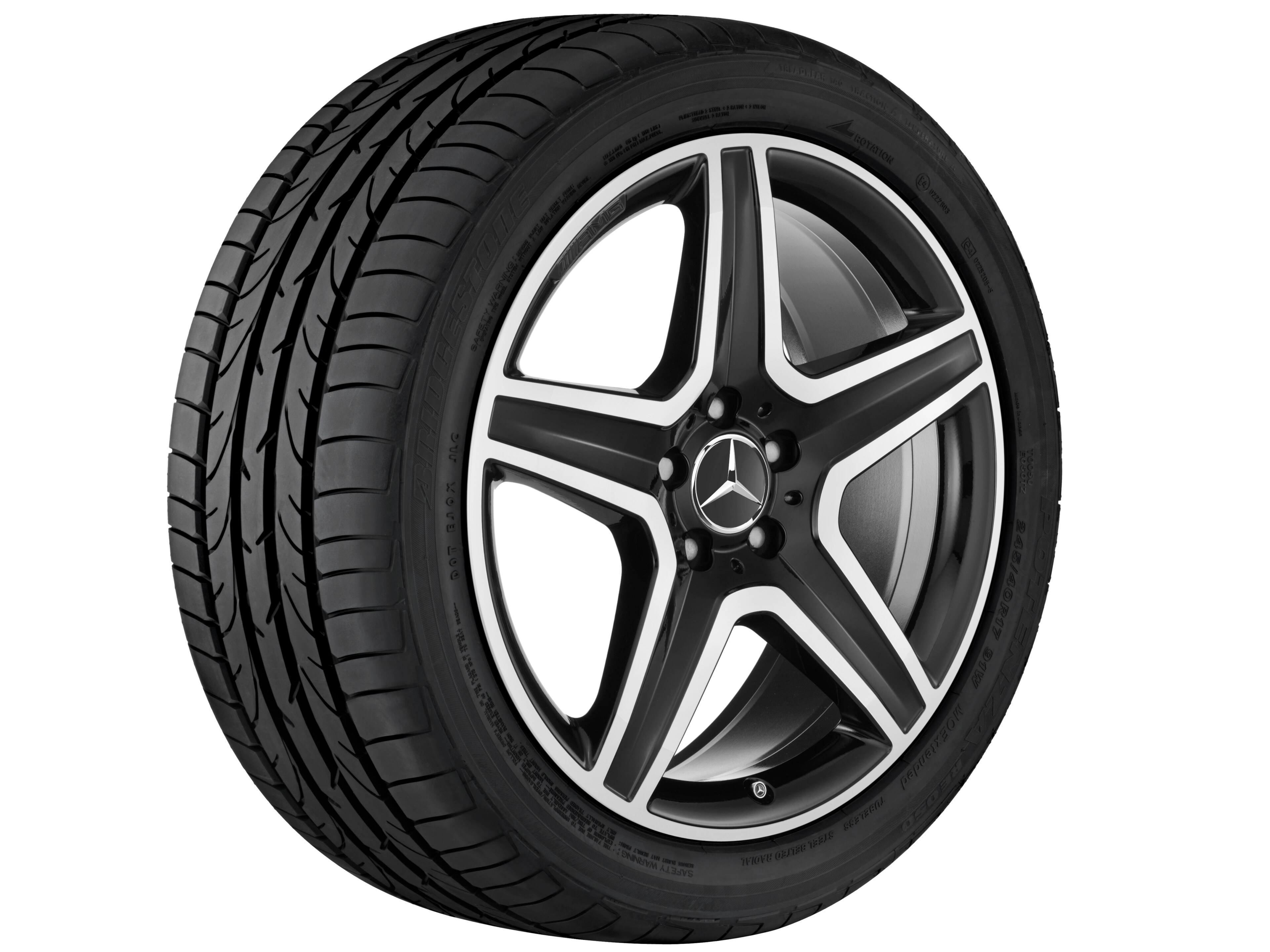 AMG 5-Speichen-Rad, 48,3 cm (19 Zoll)