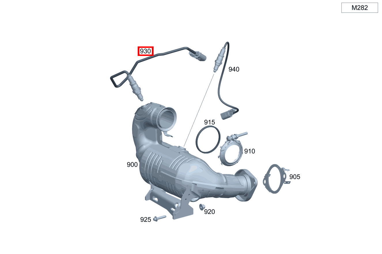 Lambdasonde Vor Katalysator GLA 180 d 247 Lambdasonde Vor Katalysator GLA 180 d 247