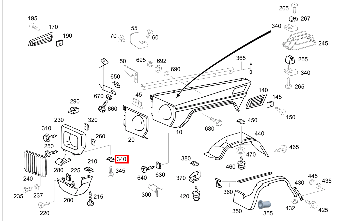 Mutter HALTER AN SCHUTZGITTER G3504X42850 463 Mutter HALTER AN SCHUTZGITTER G3504X42850 463