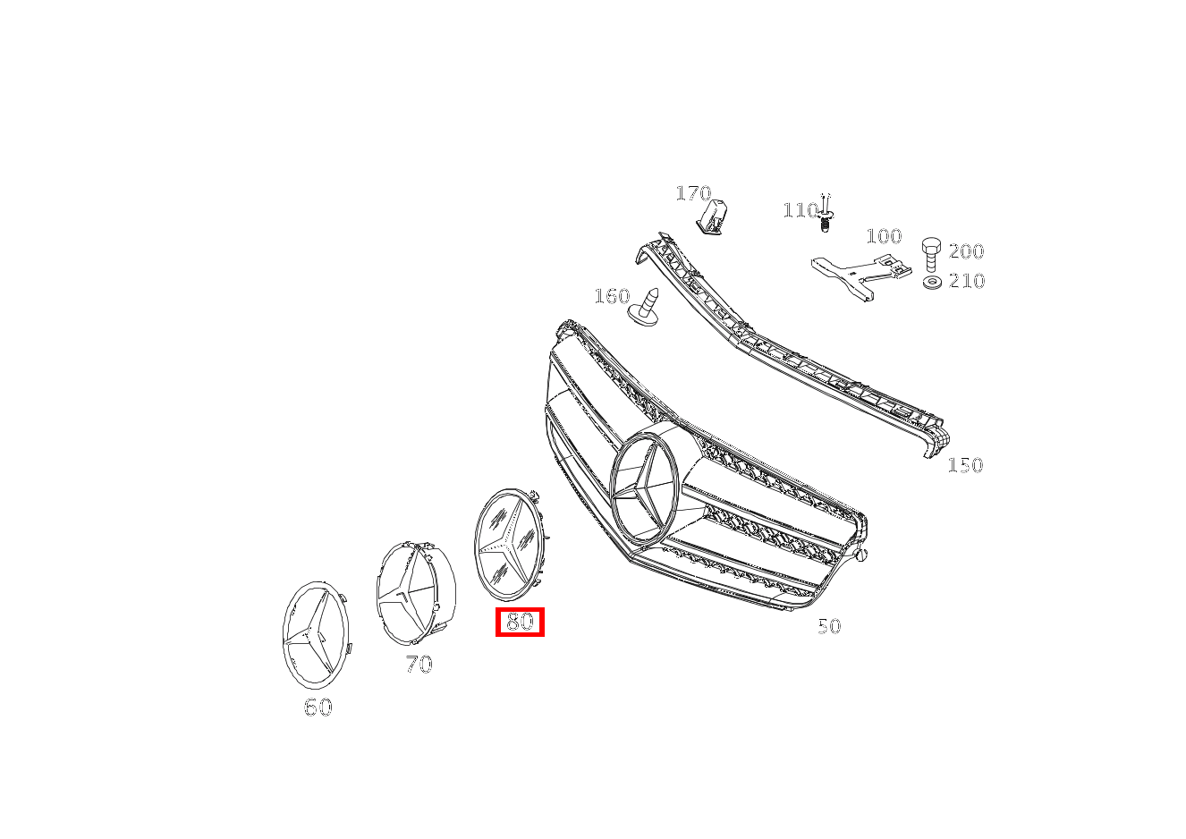 Platte ABSTANDSREGELTEMPOMAT C63AMG BlackSeries 204 Platte ABSTANDSREGELTEMPOMAT C63AMG BlackSeries 204
