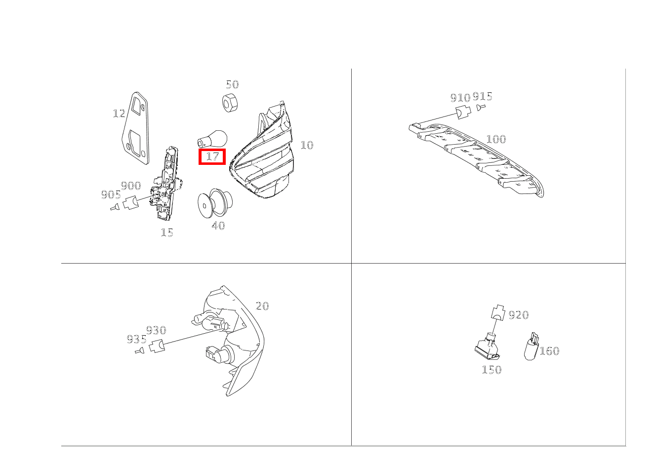 Glühlampe RUECKFAHRLICHT; 12V-21W GL 500 4MATIC Off-Roader 164 Glühlampe RUECKFAHRLICHT; 12V-21W GL 500 4MATIC Off-Roader 164