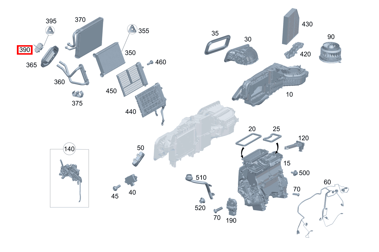 Expansionsventil E 400 d Limousine 213 Expansionsventil E 400 d Limousine 213