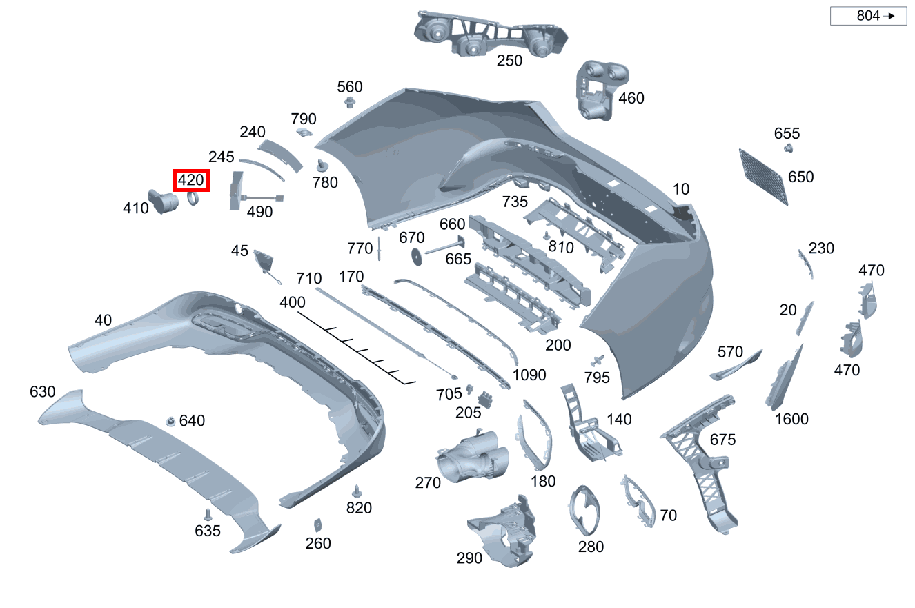 ENTKOPPLUNGSRING PARKTRONIC-System CLA 250 e Shooting Brake 118 ENTKOPPLUNGSRING PARKTRONIC-System CLA 250 e Shooting Brake 118