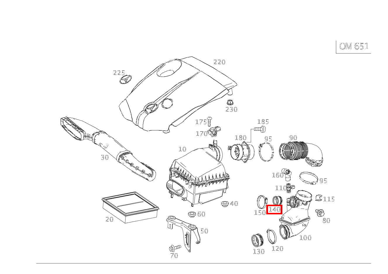 Ausgleichsring GLA200CDI 156