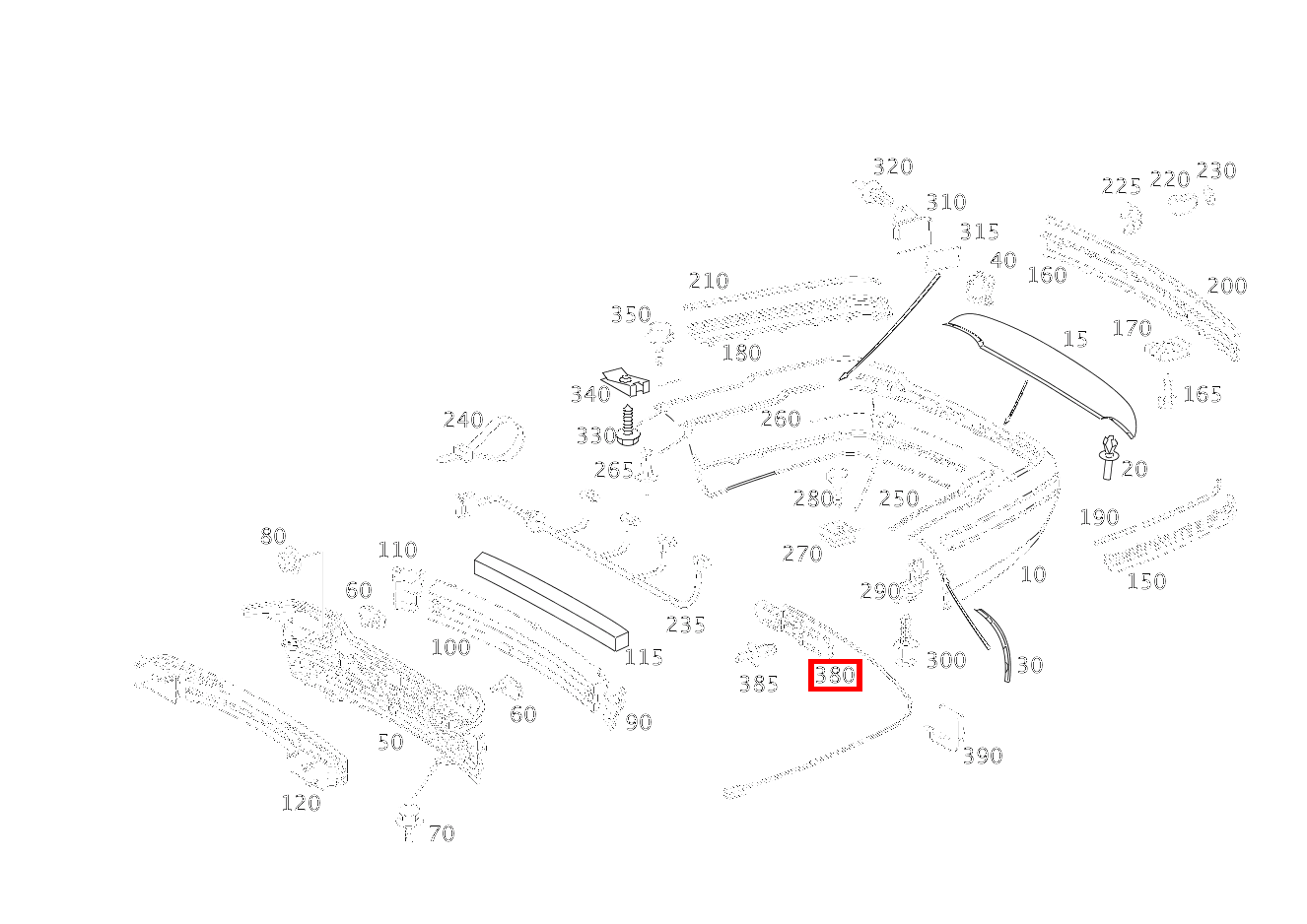 Antenne KEYLESS-GO CL 65 AMG Coupé 215 Antenne KEYLESS-GO CL 65 AMG Coupé 215