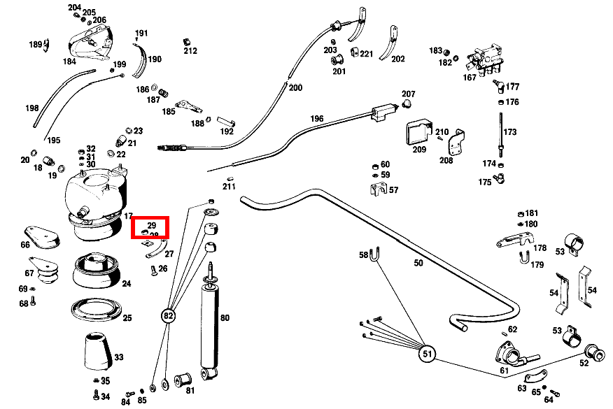 Sechskantmutter M8 300 SEL 109