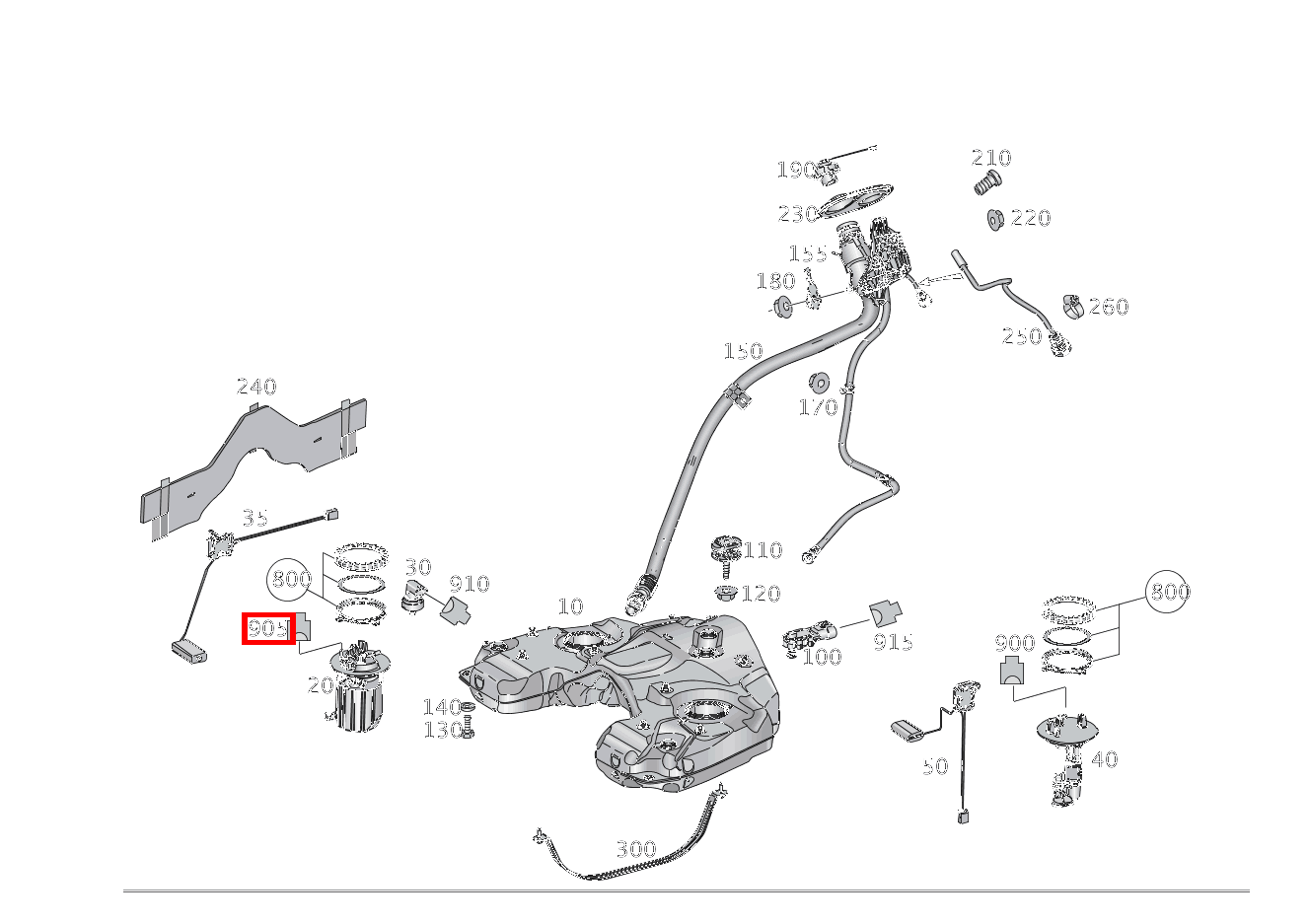 Stecker KRAFTSTOFFGEBER A92; 7-PIN SLK2.8, MLK1.2 GLE 350 4MATIC 166 Stecker KRAFTSTOFFGEBER A92; 7-PIN SLK2.8, MLK1.2 GLE 350 4MATIC 166