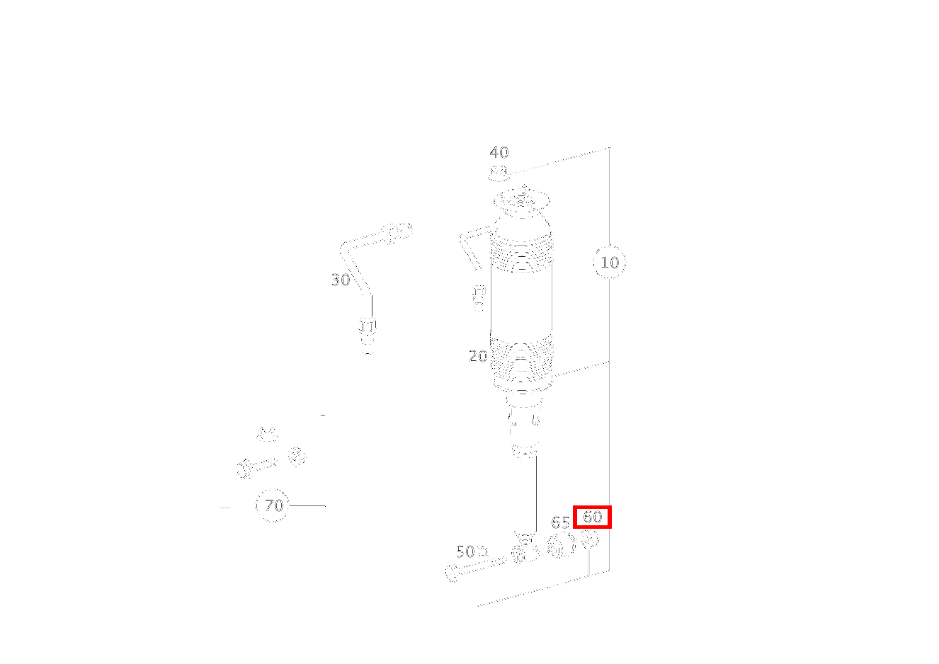 Mutter FEDERBEIN AN FEDERLENKER; M14X1.5 CL 65 AMG Coupé 215 Mutter FEDERBEIN AN FEDERLENKER; M14X1.5 CL 65 AMG Coupé 215