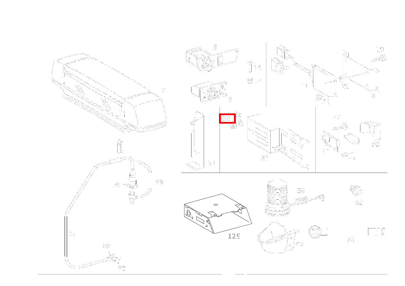 Mutter HALTER AN RAHMEN; M6 C 220 DIESEL TURBO 202 Mutter HALTER AN RAHMEN; M6 C 220 DIESEL TURBO 202