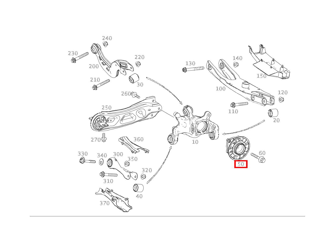 Radlager Rechts CLA 250 4MATIC Coupé 117 Radlager Rechts CLA 250 4MATIC Coupé 117