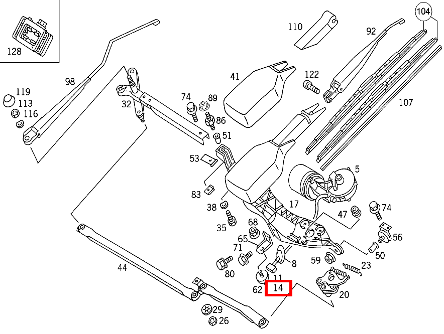 Kontaktbuchse S 350 Turbodiesel 140 Kontaktbuchse S 350 Turbodiesel 140