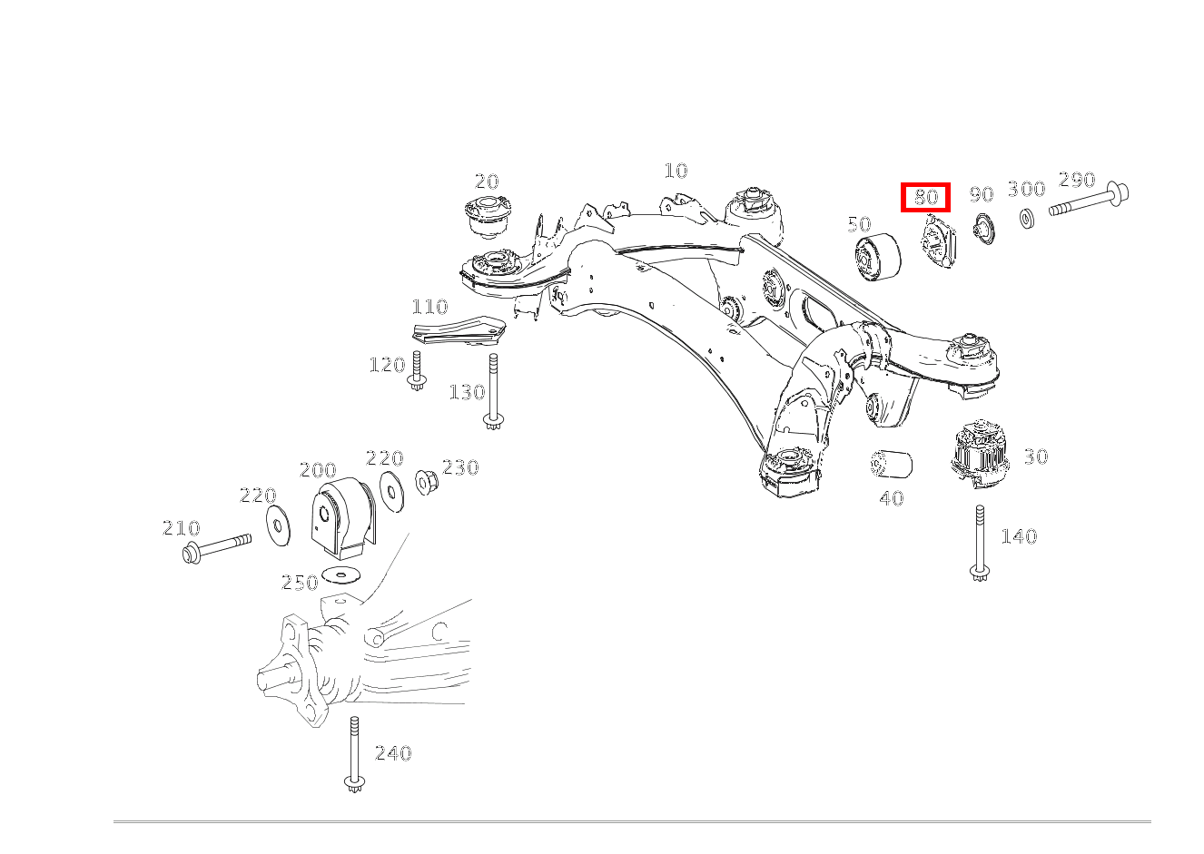 Schwingungstilger Rechts E 200 Cabriolet BCA 238