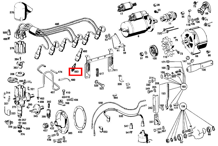 Zündkerze BOSCH W5 DCO 280 SE 108