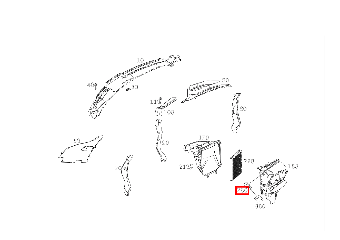 Nox-Sensor GLS 500 4MATIC 166
