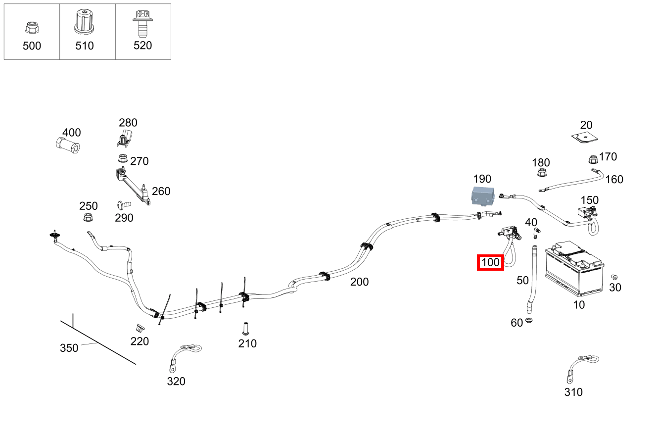 Batteriesensor Mercedes-AMG G 63 463