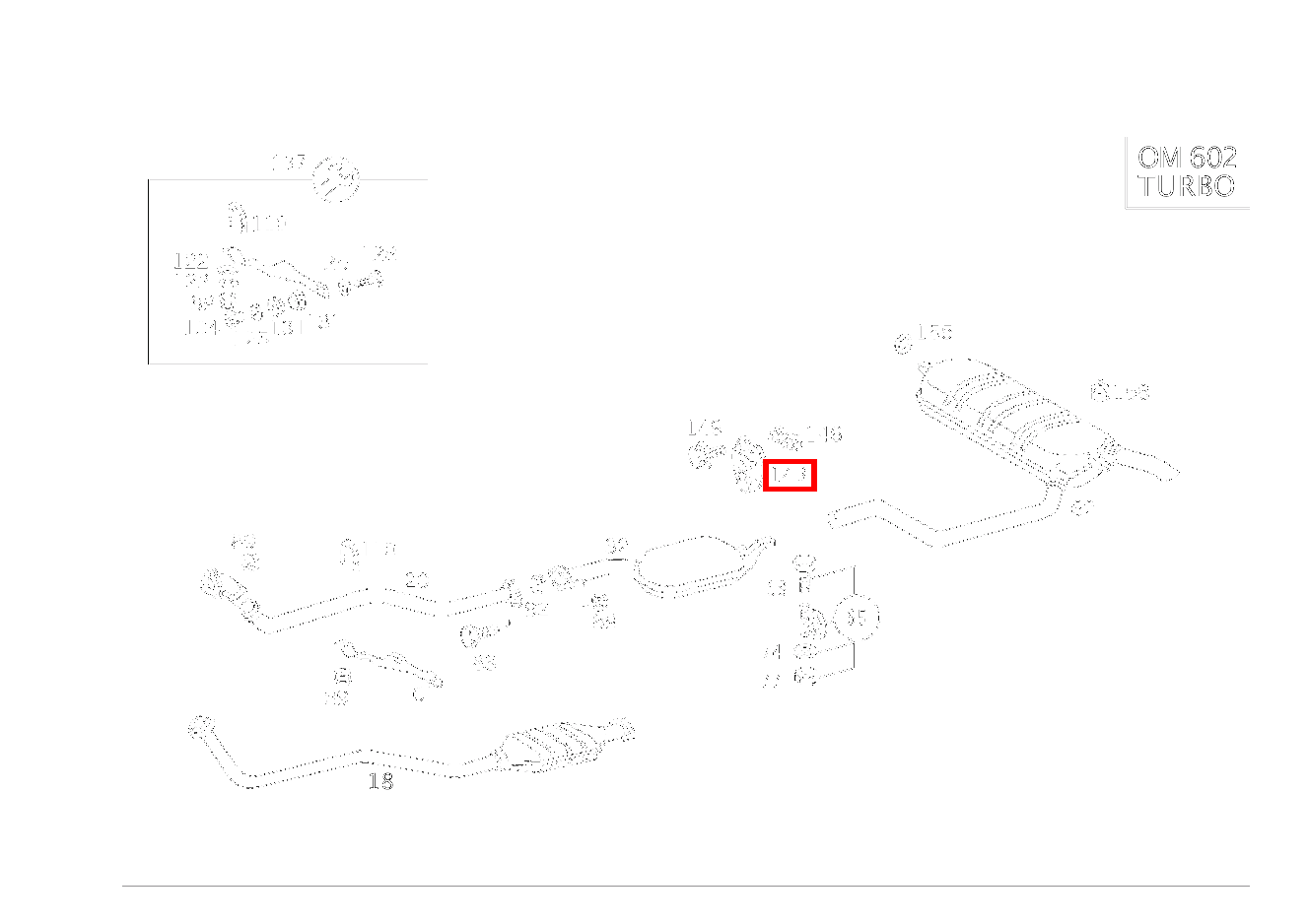 Platte AUFHAENGUNG HAUPTSCHALLDAEMPFER 300TDT/E300DTDT 4M 124