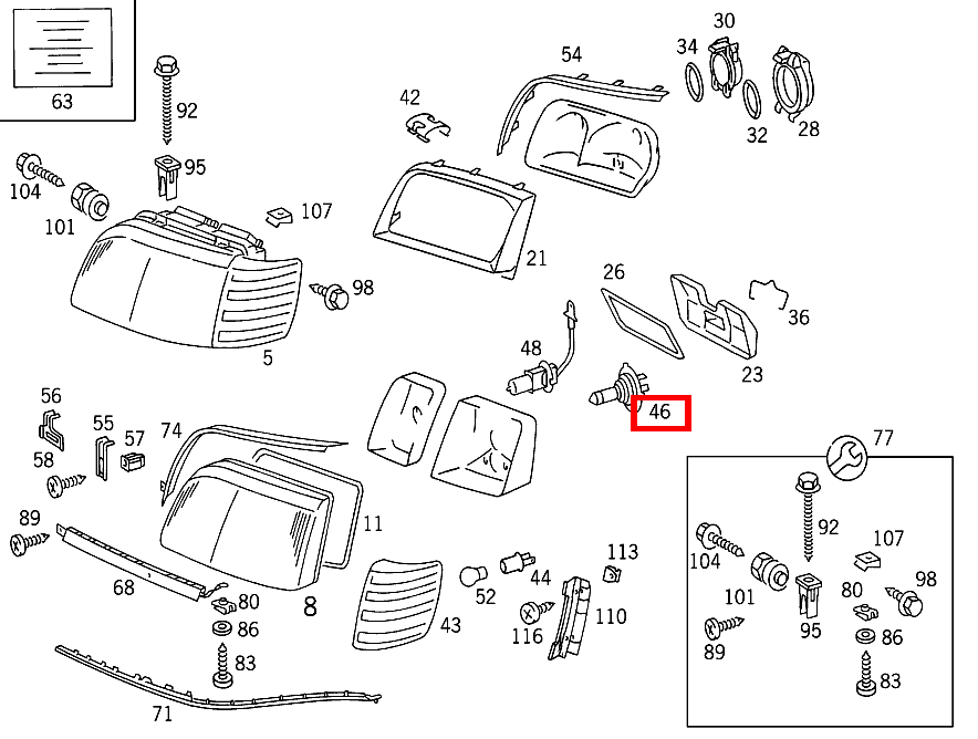 Glühlampe FERNLICHT H1-12V 55W; H1 12V-55W S 350 Turbodiesel 140 Glühlampe FERNLICHT H1-12V 55W; H1 12V-55W S 350 Turbodiesel 140
