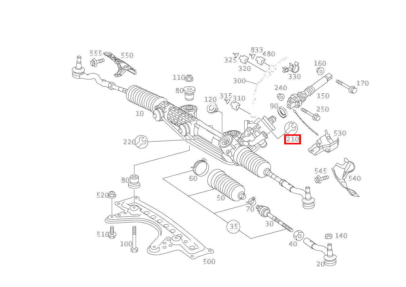 REP.SATZ VENTIL REPARATURSATZ E280CDI SONDERAUFB 211