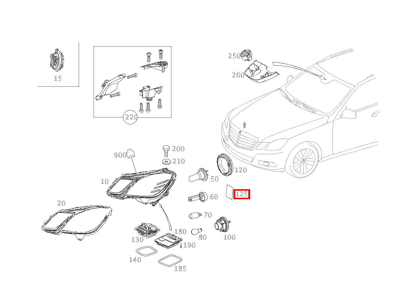 MEMBRANEINHEIT RECHTS E 220 CDI T-Modell 253 MEMBRANEINHEIT RECHTS E 220 CDI T-Modell 253
