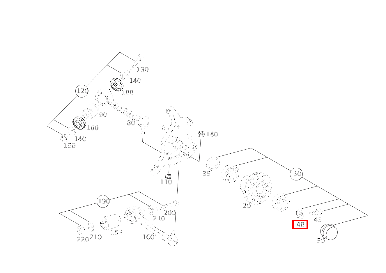 KLEMMMUTTER VORDERRADNABE AN ACHSSCHENKEL CLK 63 AMG Cabriolet 209 KLEMMMUTTER VORDERRADNABE AN ACHSSCHENKEL CLK 63 AMG Cabriolet 209