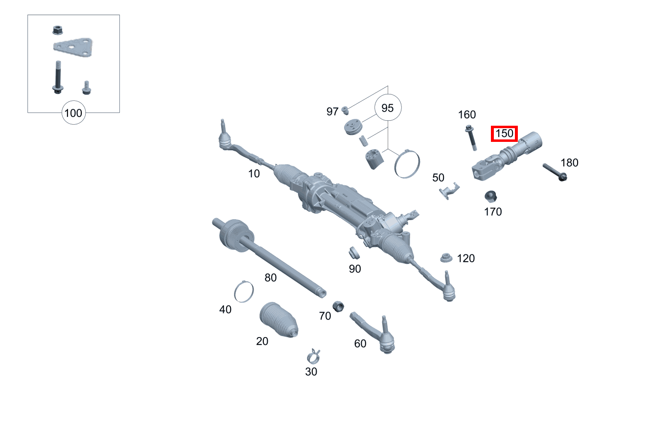 Lenkungskupplung E 350 d Limousine 213