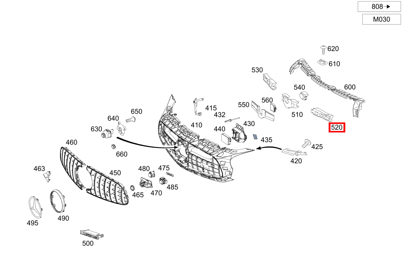 Pralldämpfer Links Mercedes-AMG GT S 197 Pralldämpfer Links Mercedes-AMG GT S 197