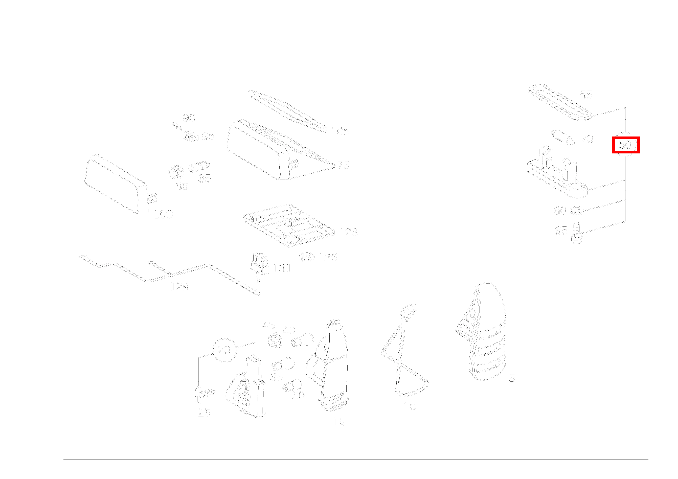 Kennzeichenleuchte E 350 Limousine 211