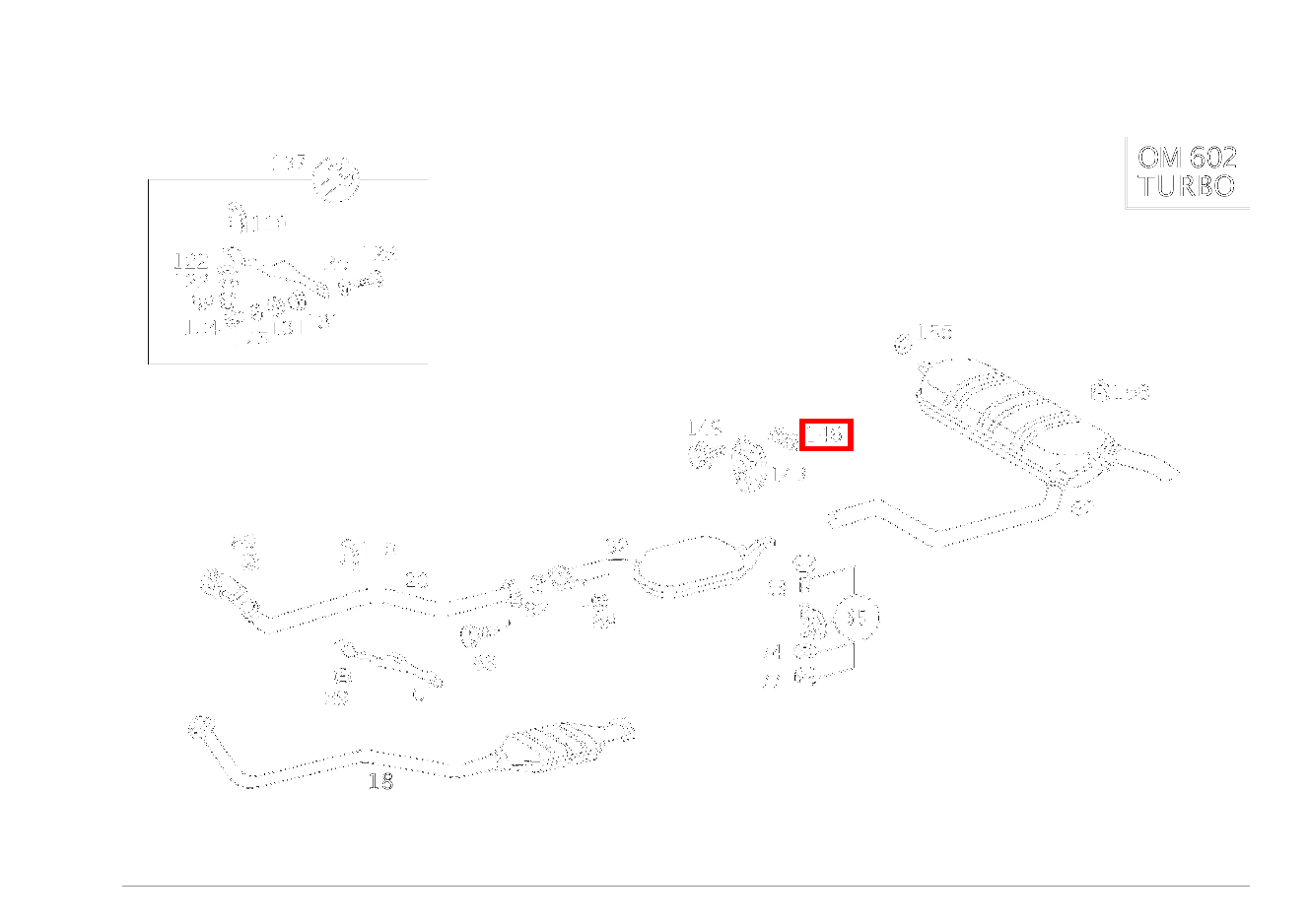 Platte AUFHAENGUNG HAUPTSCHALLDAEMPFER 300TDT/E300DTDT 4M 124 Platte AUFHAENGUNG HAUPTSCHALLDAEMPFER 300TDT/E300DTDT 4M 124